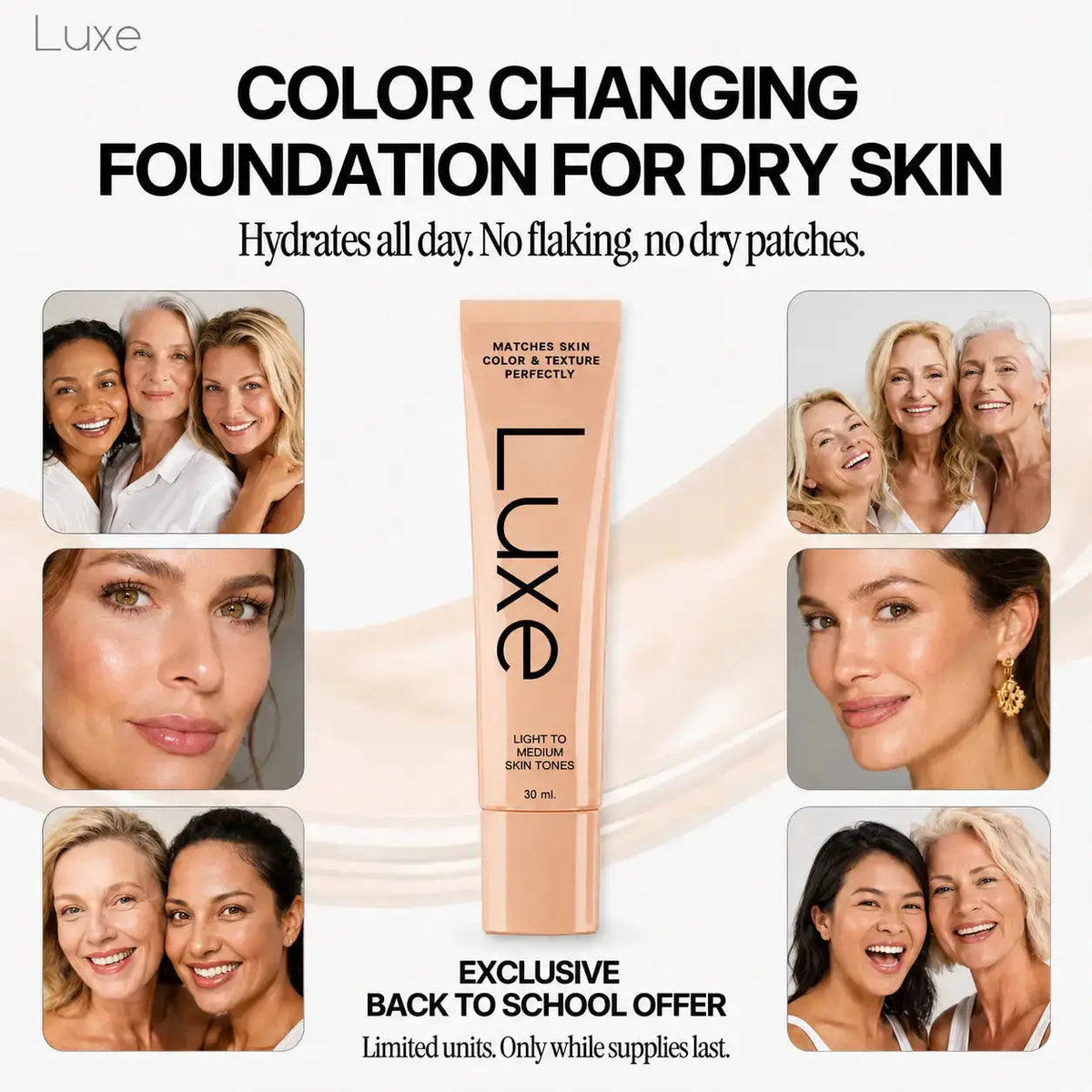 Luxe™ - Color Changing Foundation