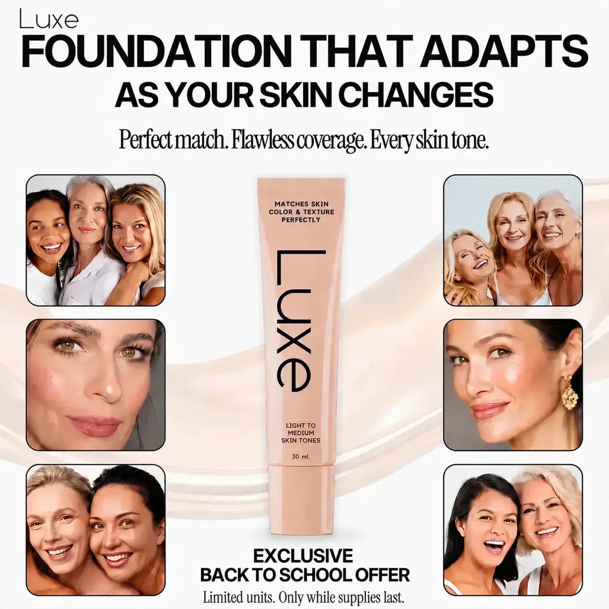 Luxe™ | Color Changing Foundation