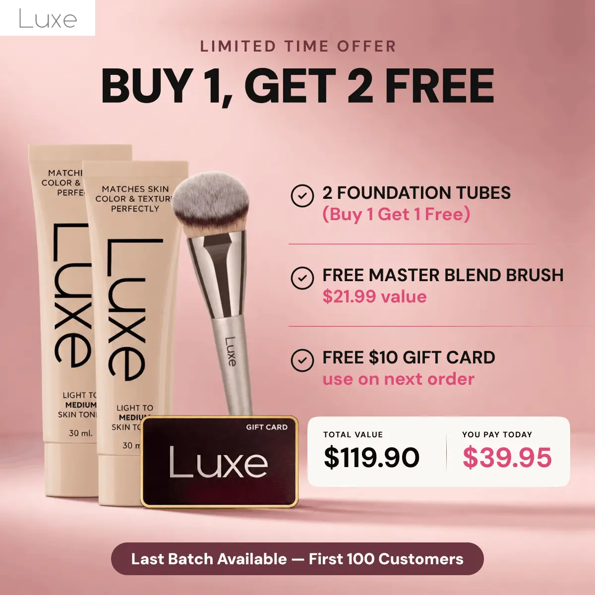 Luxe™ - Color Changing Foundation